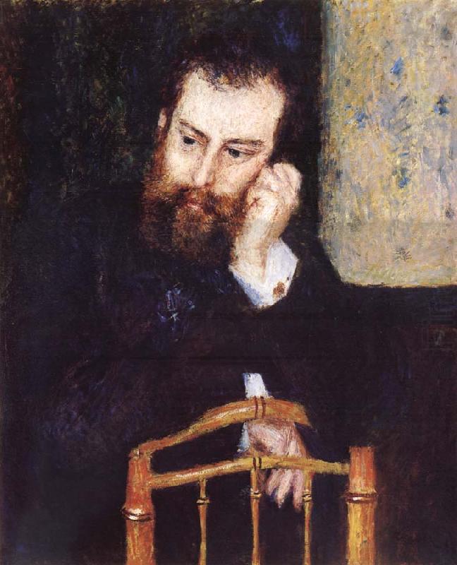 Pierre-Auguste Renoir Portrait de Sisley china oil painting image